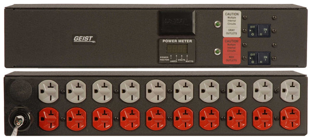Vertiv Geist 2XPRC200-103D20TL6 power distribution unit (PDU) 20 AC outlet(s) 0U Black