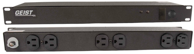 Vertiv Geist JRN062-101D15ST5 power distribution unit (PDU) 6 AC outlet(s) 0U Black