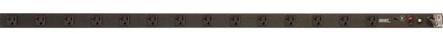Vertiv Geist NSVC140-102R20 power distribution unit (PDU) 14 AC outlet(s) 0U Black