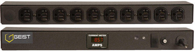 Vertiv Geist BRFAN100-1025TL power distribution unit (PDU) 10 AC outlet(s) 0U Black