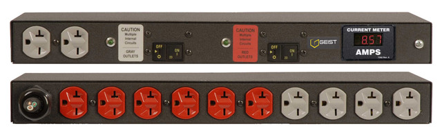 RPDU, Metered Standard, 30A, 208V, 4.9KW 15654VH