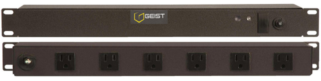 Vertiv Geist BRTN060-10 power distribution unit (PDU) 6 AC outlet(s) 0U Black