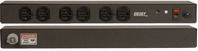 Vertiv Geist BRF060-10 power distribution unit (PDU) 6 AC outlet(s) 0U Black