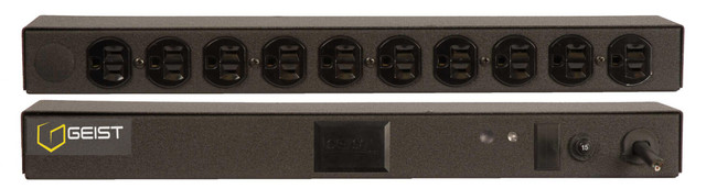 Vertiv Geist BRFN100-10 power distribution unit (PDU) 10 AC outlet(s) 0U Black