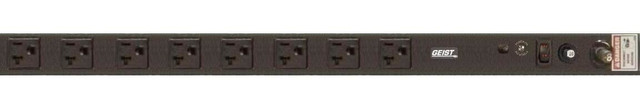 Vertiv Geist NSVK080-102S20 power distribution unit (PDU) 8 AC outlet(s) 0U Black