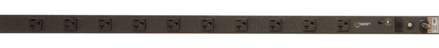 Vertiv Geist NSVAN100-102S20TL power distribution unit (PDU) 10 AC outlet(s) 0U Black