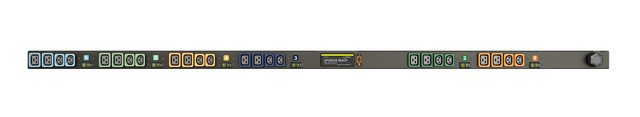 Vertiv I10045L power distribution unit (PDU) 24 AC outlet(s) 0U Black