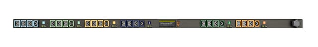 Vertiv I10046L power distribution unit (PDU) 60 AC outlet(s) 0U Black