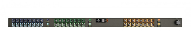 Vertiv I10096L power distribution unit (PDU) 48 AC outlet(s) Black