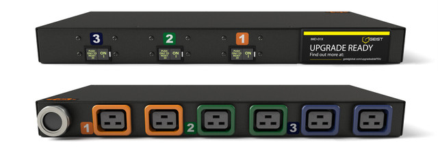 Vertiv I10106L power distribution unit (PDU) 6 AC outlet(s) 1U Black