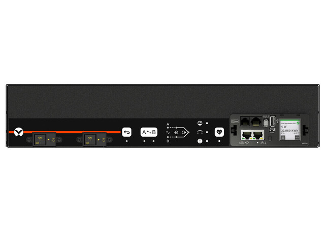 RPDU, RACK Transfer Switch Switched Outlet Level Monitoring, 30A, 120V, 2.8KW, H VA7N32A0