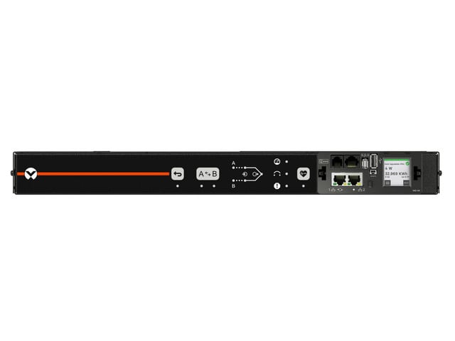 RPDU, RACK Transfer Switch Switched Outlet Level Monitoring, 10A or 15A, 120V or VA7U11A0