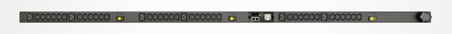 RPDU, Monitored UNIT Level EC, 30A, 208V Delta, 8.6KW, Vertical, (36) IEC C13, ( VP4N30A5