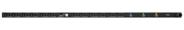 RPDU, Monitored UNIT Level EC, 30A, 120/208V WYE, 8.6KW, Vertical, (36) Combinat VP4N30AN