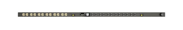 RPDU, Monitored UNIT Level EC, 30A, 120V, 2.8KW, Vertical, (24) NEMA 5-20R, 10FT VP4N30AP