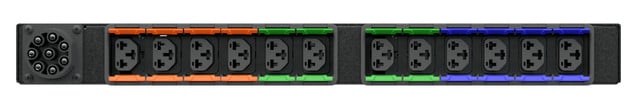 RPDU, Monitored UNIT Level EC, 11.0KW, Variable Power Configuration, Horizontal, VP4UU1A0