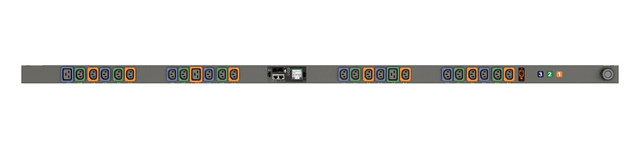 RPDU, Switched UNIT Level Monitoring EC, 20A, 120/208V WYE, 5.7KW, Vertical, (21 VP5N20A1