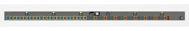 RPDU, Switched UNIT Level Monitoring EC, 30A, 240/415V WYE, 17.2KW, Vertical, (4 VP5N30AJ