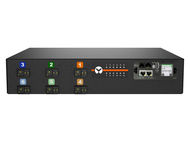 RPDU, Switched UNIT Level Monitoring EC, 60A, 208V Delta, 17.2KW, Horizontal, (1 VP5N62A0