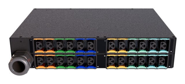 RPDU, Switched UNIT Level Monitoring, 60/63A, 240/415V WYE, 43.4KW, Horizontal, VP5U62A2