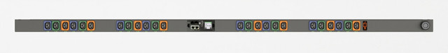 RPDU, Monitored Outlet Level EC, 20A, 120/208V WYE, 5.7KW, Vertical, (24) Lockin VP6N20A0