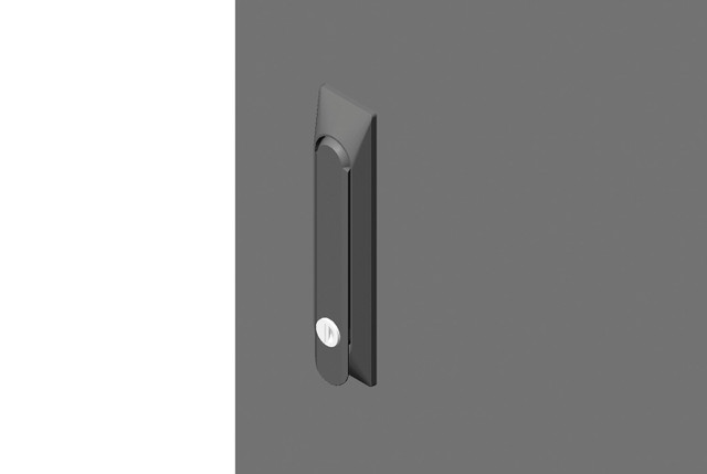 Latch KIT for Single Solid Metal REAR DOOR WITH SEAL for Zetaframe\\U00AECABINET 39975-71C