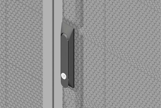Latch KIT for Double Perforated Metal REAR DOOR for Zetaframe\\U00AECABINET; 48U 39976-71J