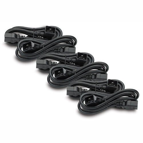 Power CORD KIT, 16A, 208/230V, C19 to C20R, 4FT, 3L + 3R AP98894F