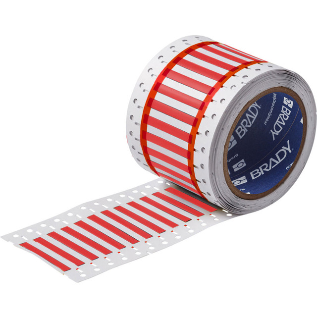 3" Core PermaSleeve Heatex Polyolefin 16 to 10 Gauge Wire Red Marking Sleeves