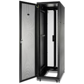 Netshelter SV 48U 800MM WIDE X 1200MM DEEP Enclosure WITH Sides Black - WIDE, DE AR2587
