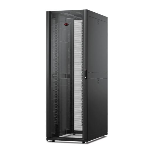 Netshelter SX 48U 750MM WIDE X 1200MM DEEP Networking Enclosure WITH Sides White AR3347W