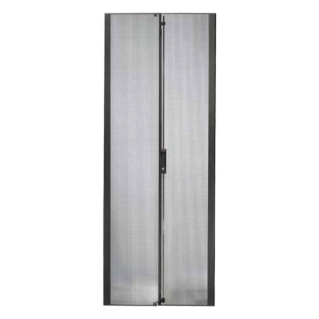 Netshelter SX 48U 750MM WIDE Perforated Split Doors Black AR7157