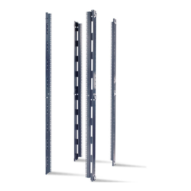 Netshelter SX 42U, 23 EIA Mounting Rails for 750-MM WIDE Enclosures, Square HOLE AR7510