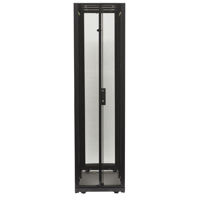 Netshelter SX3K 48U 600MM W X 1200MM D Enclosure WITH Sides Black, 3500LB Shock AR9307SP