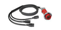 APC IT Power Distribution Cable Splitter 5 WIRE 20A 240V IEC309UL to 3XC19 PDX520IEC309L-3C19