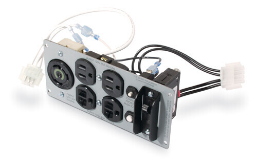 APC Backplate KIT - Power Panel - NEMA 5-15, NEMA 5-20, NEMA L5-30 (F) SU027RM2U