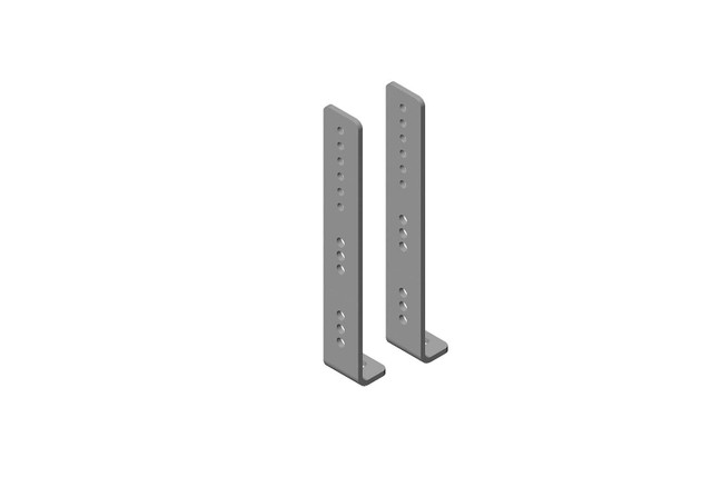 Cable Pathway Elevation KIT for Zetaframe Cabinet; TWO TIER; 4IN-6INH (100 MM-15 60508-726