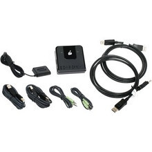 Iogear GCS62DP 2PORT DP KVM Switch W/ 4K HIGH DEF Video & USB 2.0 Technology