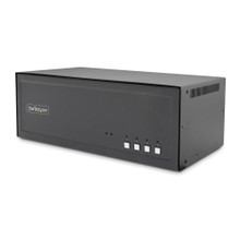 Secure 4-PORT QUAD-Monitor KVM Switch, DVI, NIAP 4.0 Desktop KVM for Keyboard / CK4-D404C