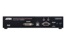 2 Remote & 1 Local Simultaneous Users, 24PORT CAT5 FHD IP KVM WITH Virtual Media KN2132VB