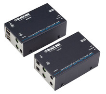KVM Extender - DUAL-Monitor DVI-D, USB 2.0, Audio, Single-Access, CATX ACU5502A-R3