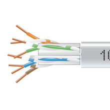 Black Box EYN877B-PB-1000 networking cable Grey 304.8 m Cat6
