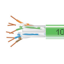 Black Box EYN879B-PB-1000 networking cable Green 304.8 m Cat6