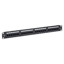 CAT6 Patch Panel, Punchdown - 1U, Unshielded, 24-PORT JPM624A-R2