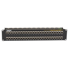 CAT6 FEED-Through Patch Panel - 2U, Shielded, 48-PORT JPM816A