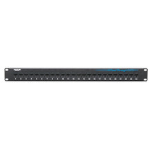 CAT6 FEED-Through Patch Panel - 1U, Unshielded, 24-PORT JPM818A