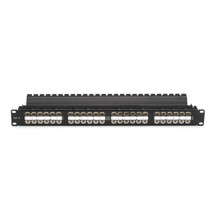 CAT6 FEED-Through HIGH-Density Patch Panel - 1U, Unshielded, 48-PORT JPM820A-HD