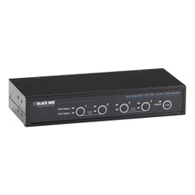 DVI-D Single-Monitor Desktop KVM Switch - Bidirectional USB, Audio, 4-PORT KV9634A