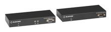 KVM Extender KIT OVER CATX - Single-Monitor, DVI-D, USB 2.0, Audio, Serial, LOCA Kvxlc-100-R2