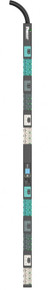 Panduit E36G31L power distribution unit (PDU) 36 AC outlet(s) 0U Black